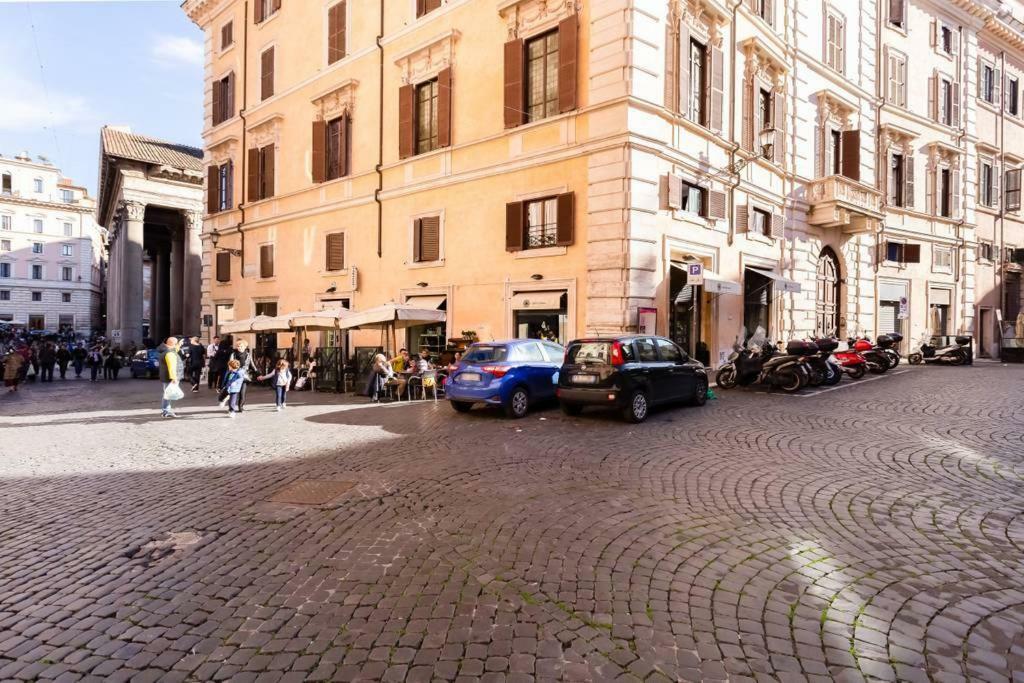 Luxurious Loft Facing The Pantheon Villa Rome Exterior photo