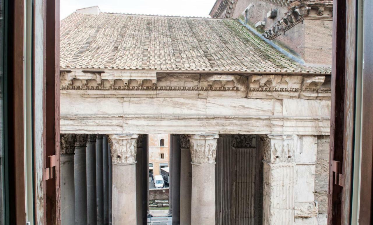Luxurious Loft Facing The Pantheon Villa Rome Exterior photo